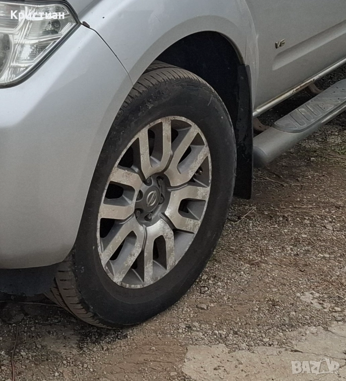 Оригинални алуминиеви джанти 18" за нисан навара, снимка 1