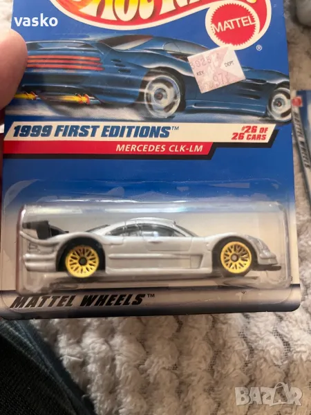 Hotwheels 1999 Mercedes CLK-LM, снимка 1