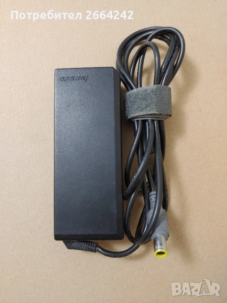 Зарядно Lenovo 90w (кръгла букса), снимка 1