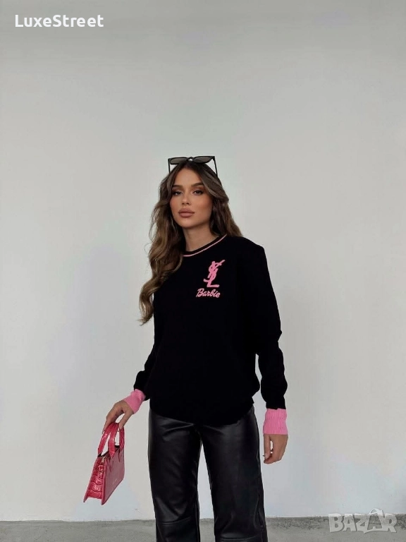 Дамски Пуловер - лого Бродирано 🤍 YVES SENT LAURENT , снимка 1