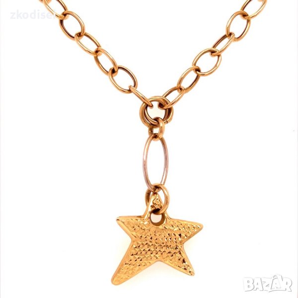 Златно колие 11,54гр. 48см. 14кр. проба:585 модел:18915-1, снимка 1