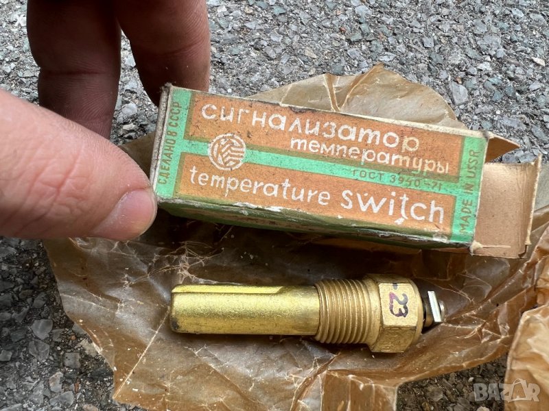 ТМ102 ДАТЧИК ТЕМПЕРАТУРА ВОДА ЗИЛ, ГАЗ нов СССР ТМ102 02-88, снимка 1