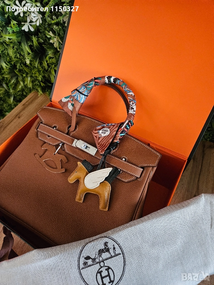 Дамска чанта Hermes Birkin , снимка 1