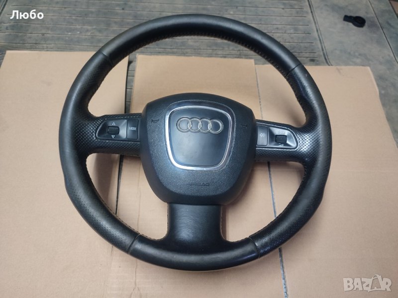 трилъчев мулти волан с пера F1 и еърбер за Ауди А4 А6 след 2005г Audi A4 A6, снимка 1