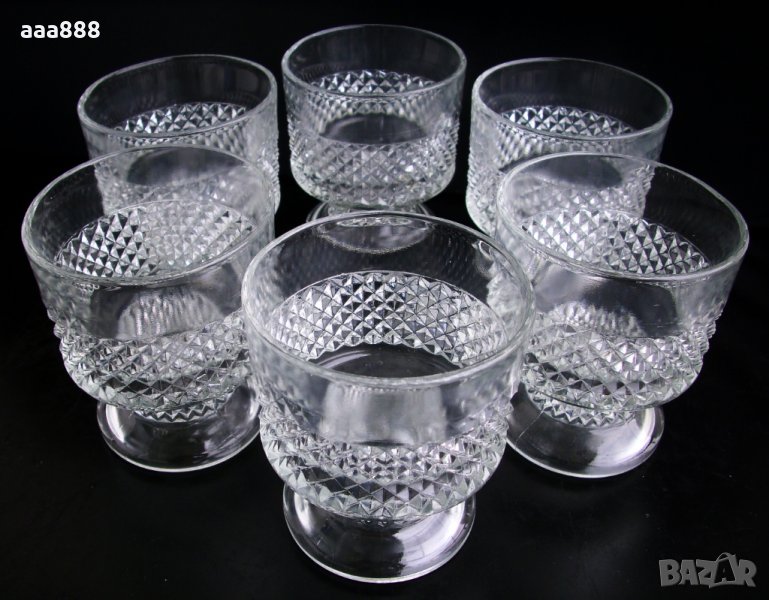 Чаши купи за крем и сладолед сервиз, снимка 1