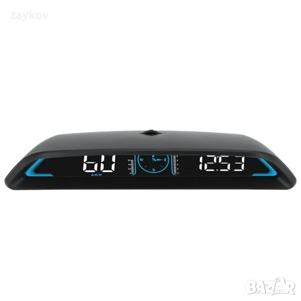 Универсален автомобилен HUD дисплей, цифров GPS, снимка 1