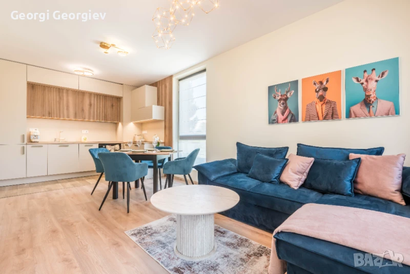 Дизайнерски Апартамент на 300метра от плажа Azur Panorama, снимка 1