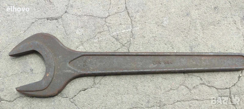 Ключ гаечен, едностранен 70mm, снимка 1