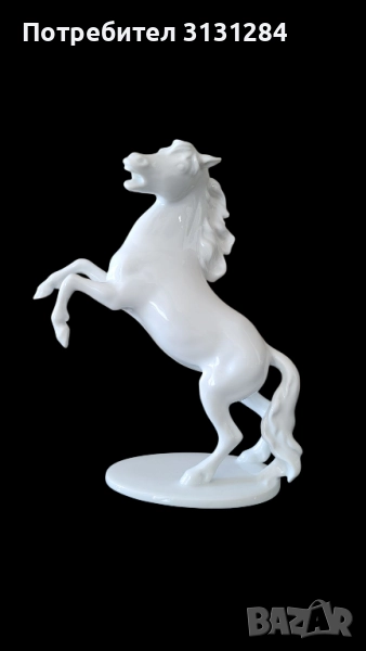 порцеланова фигурка на кон AK Kaizer Германия, снимка 1