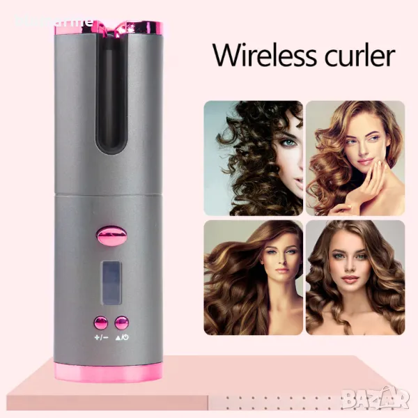 Безжична автоматична маша за коса, снимка 1