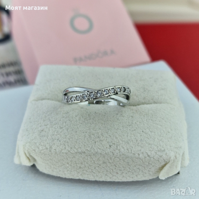 Пръстен „Infinity Shine“ ♾️💖, снимка 1