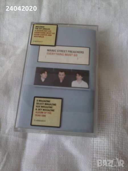 Manic Street Preachers – Everything Must Go оригинална касета, снимка 1