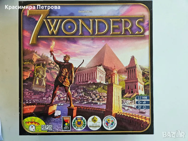 Настолна игра - Седемте чудеса - 7 Wonders, снимка 1