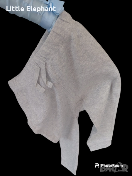 Джогерче за 12-18 мес момченце сиво с връзки,plein,Англия/ново, снимка 1