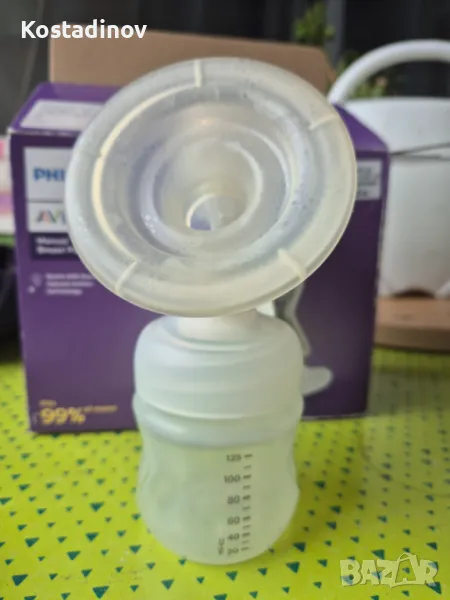AVENT SCF430/10 Ръчна помпа за кърма NATURAL, снимка 1