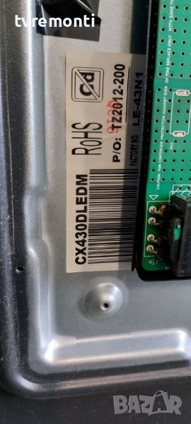 LED подсветка за дисплей CX430DLEDM за телевизор Salora модел 43UHL2800, снимка 1