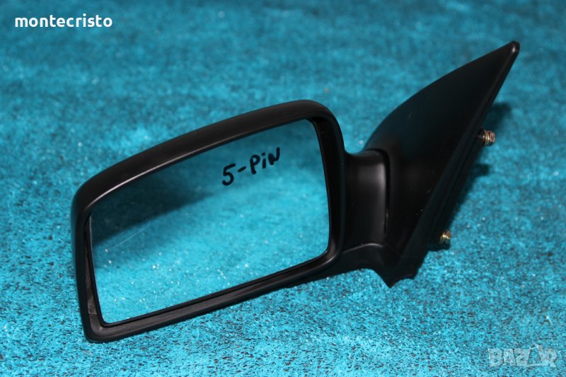 Ляво огледало Kia Sportage JE (2004-2007г.) 5 пина / 876101F300 / ⚫Цвят: Черен, снимка 1