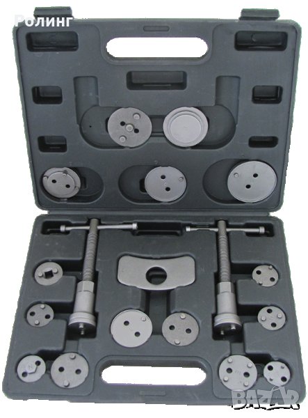 КОМПЛЕКТ ЗА СВАЛЯНЕ НА СПИРАЧНИ ЦИЛИНДРИ С ЛЯВО И ДЯСНО ВЪРТЕНЕ TOPMASTER код 348200, снимка 1