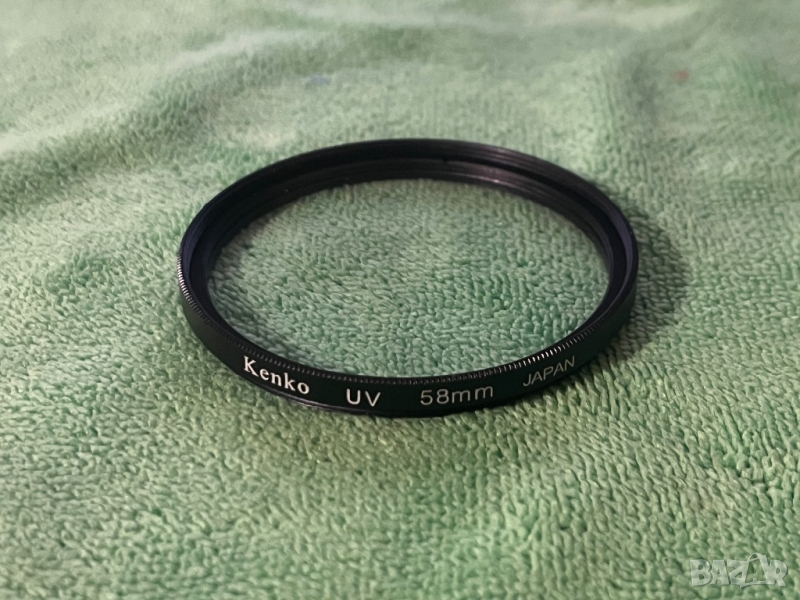 Kenko UV filter 58mm - филтър за обектив 55мм DSLR, снимка 1