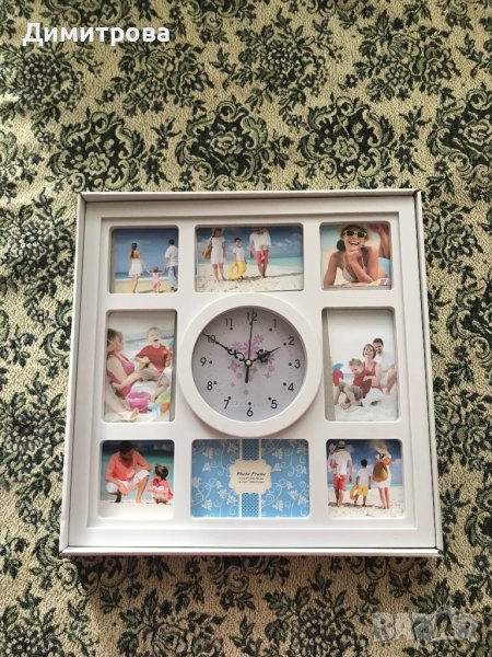 Рамка за снимки с часовник, рамка за снимки Friends  /табло за снимки/, снимка 1