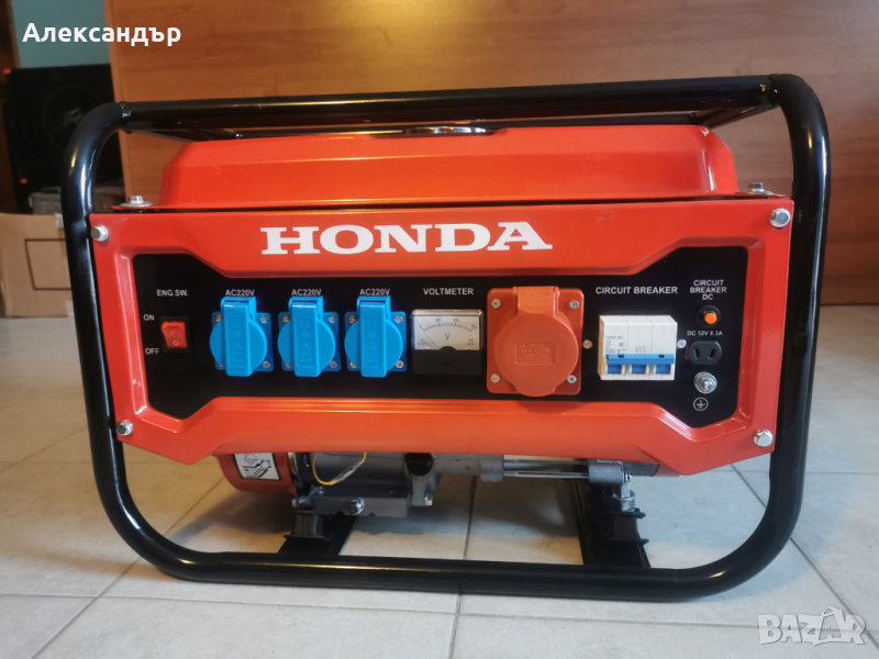 Инверторен генератор за ток Honda T70 - агрегат - като НОВ, снимка 1
