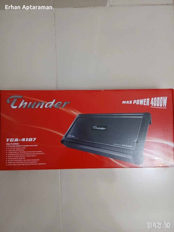 Усилвател за кола, снимка 1