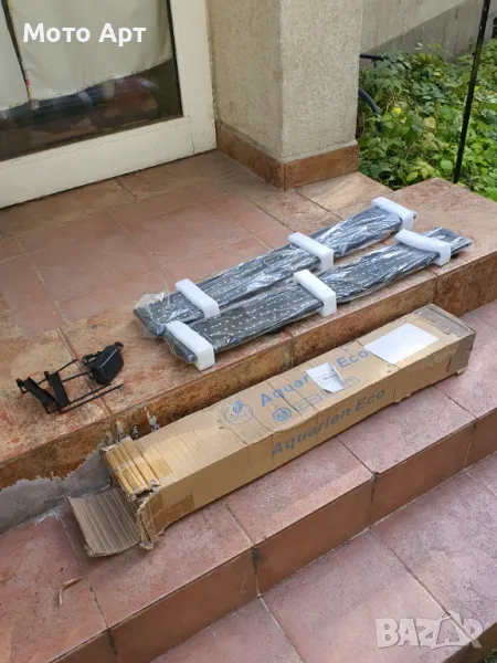 Осветление Лампа за Аквариум 2 Метра 1 Метър Aquarien Eco Няколко Режима на Светене, снимка 1