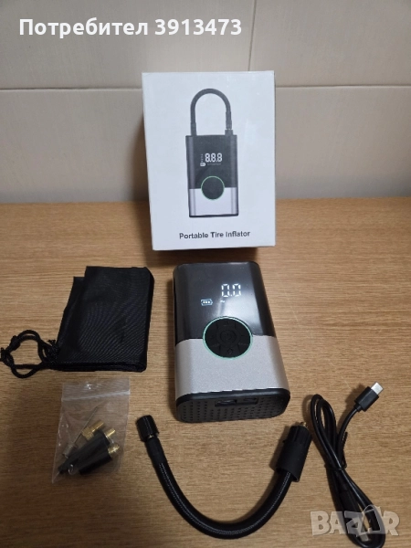 Чисто нов безжичен компресор 7.4V 60w, снимка 1