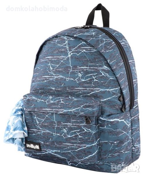 Ученическа раница с подсилен гръб, 2 голямо отделение, джобове, Джоб за телефон,36х15,5х45см, снимка 1