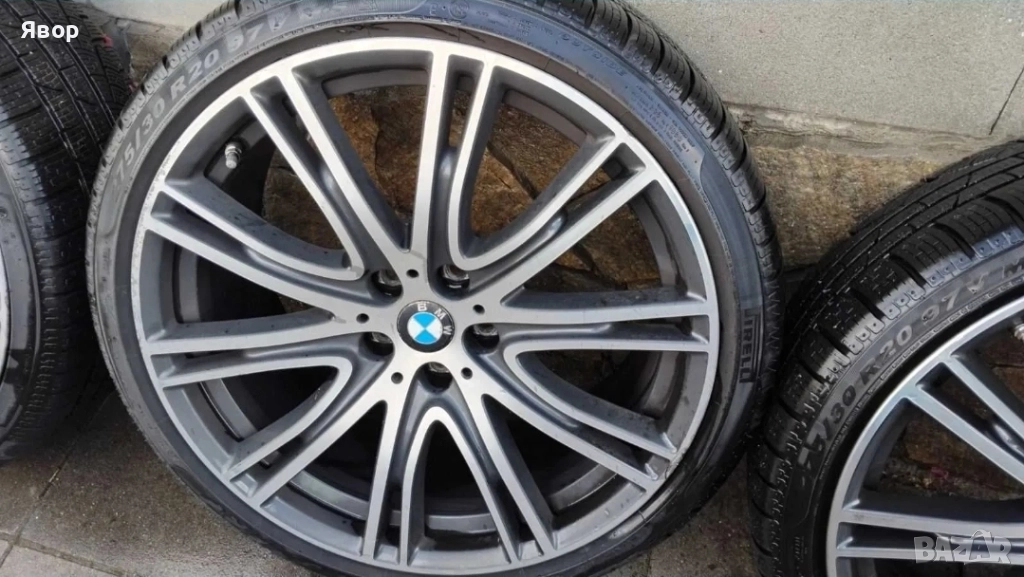 Зимни гуми с джанти 20цола за BMW G30 G31 individual, снимка 1