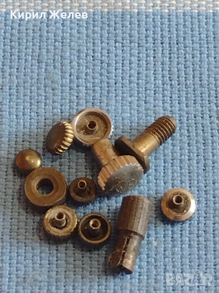 Лот части за часовници 11 броя стари редки за КОЛЕКЦИЯ ЧАСТИ 43666, снимка 1