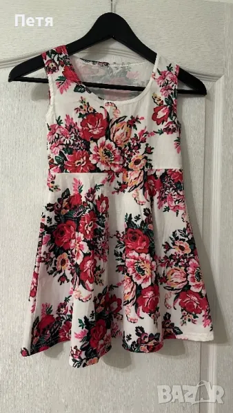 Официална рокля за момиче на цветя, снимка 1