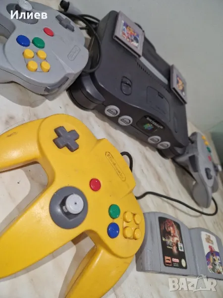 Nintendo 64 +игри и джойстици , снимка 1