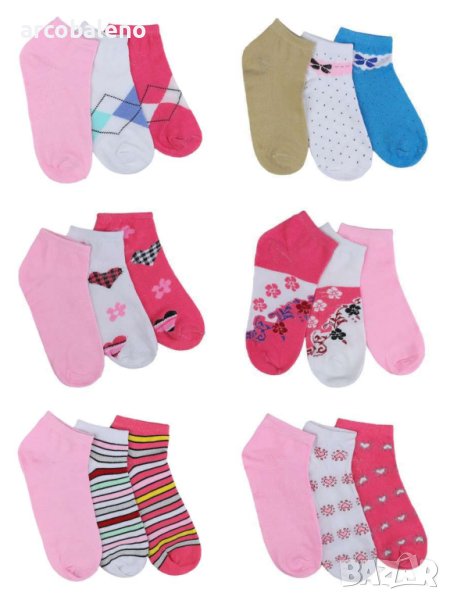 Дамски чорапи - 12 чифта, 6модела , снимка 1