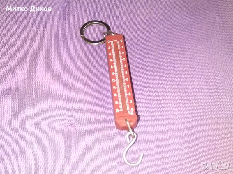 Ключодържател малко кантарче до 10кг работи, снимка 1