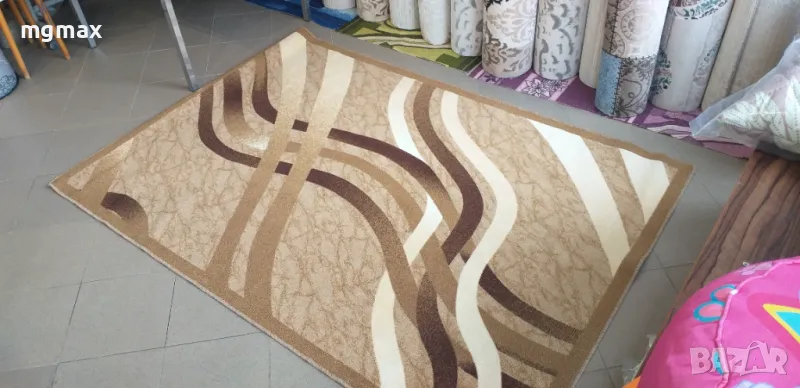 Мокетени килими модел 84 беж, снимка 1