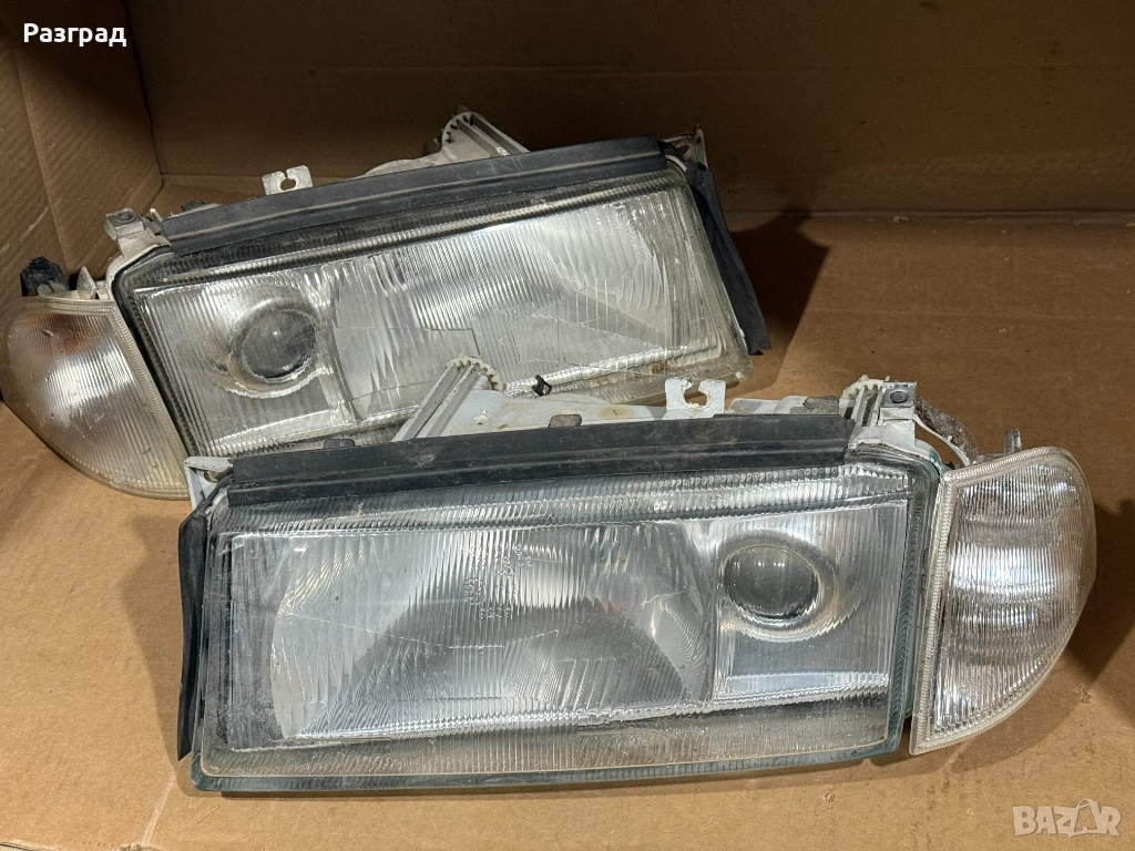 Фарове с лупи и мигачи за Шкода Октавия 1  (96-04)г., снимка 1