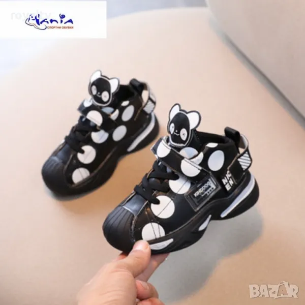 Детски кецове с панда Два цвята , снимка 1