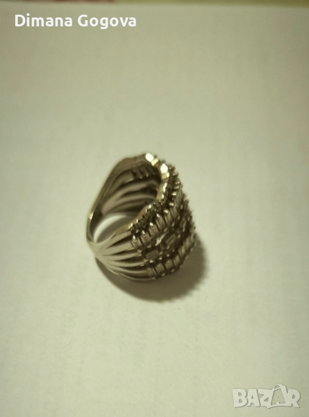 Сребърен пръстен, снимка 1