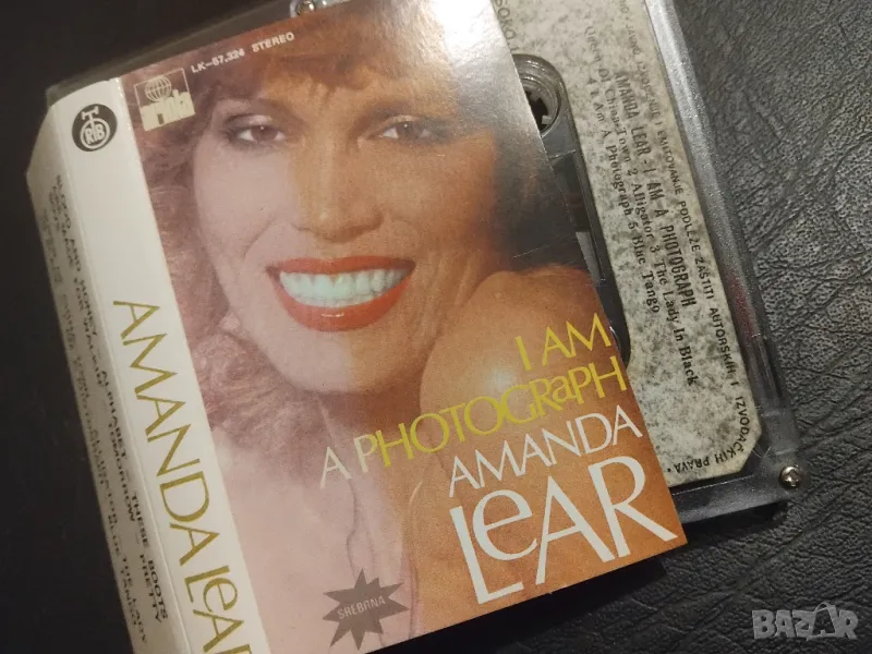 Amanda Lear – I Am A Photograph - оригинална аудио касета музика, снимка 1