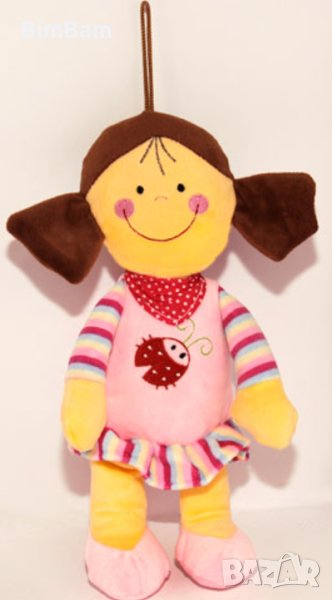Бебешка плюшена играчка - кукла AMEK toys, снимка 1