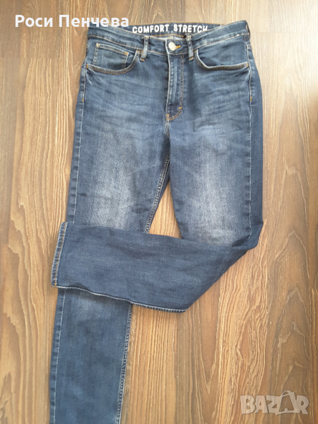 Дънки унисекс с коригиращ ластик 14 год-170 см/ Х§М, снимка 1