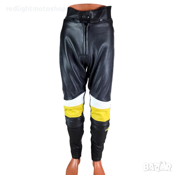 📌 5023 – Polo Мъжки кожен мото панталон – Размер 48 – 🟩 120 лв, снимка 1