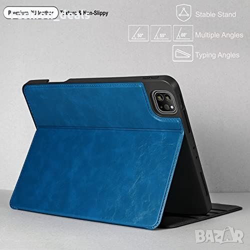 Нов калъф за iPad Pro 11 инча 4-то 3-то поколение с държач за моливи, снимка 1