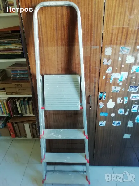 Стълба CASA SI , 4 стъпала, Алуминиева , снимка 1