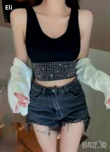 Универсални бюстиета с финни камъчета , снимка 1