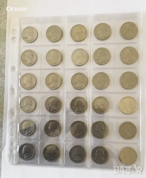 1/4 (четвърт) долар САЩ , снимка 1