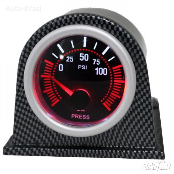 Уред измерващ налягането на маслото на двигателя черен - 181627, снимка 1