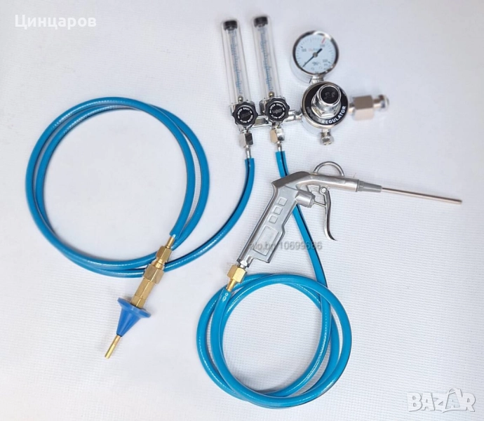 Хелий регулатор с накрайници за балони , снимка 1