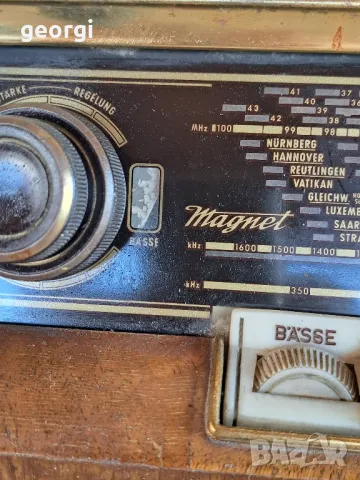 лампово радио Loewe opta magnet   , снимка 6 - Радиокасетофони, транзистори - 49004196